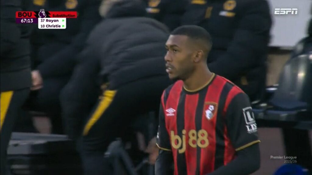rayan-entrou-em-campo-na-premier-league-pelo-bournemouth
