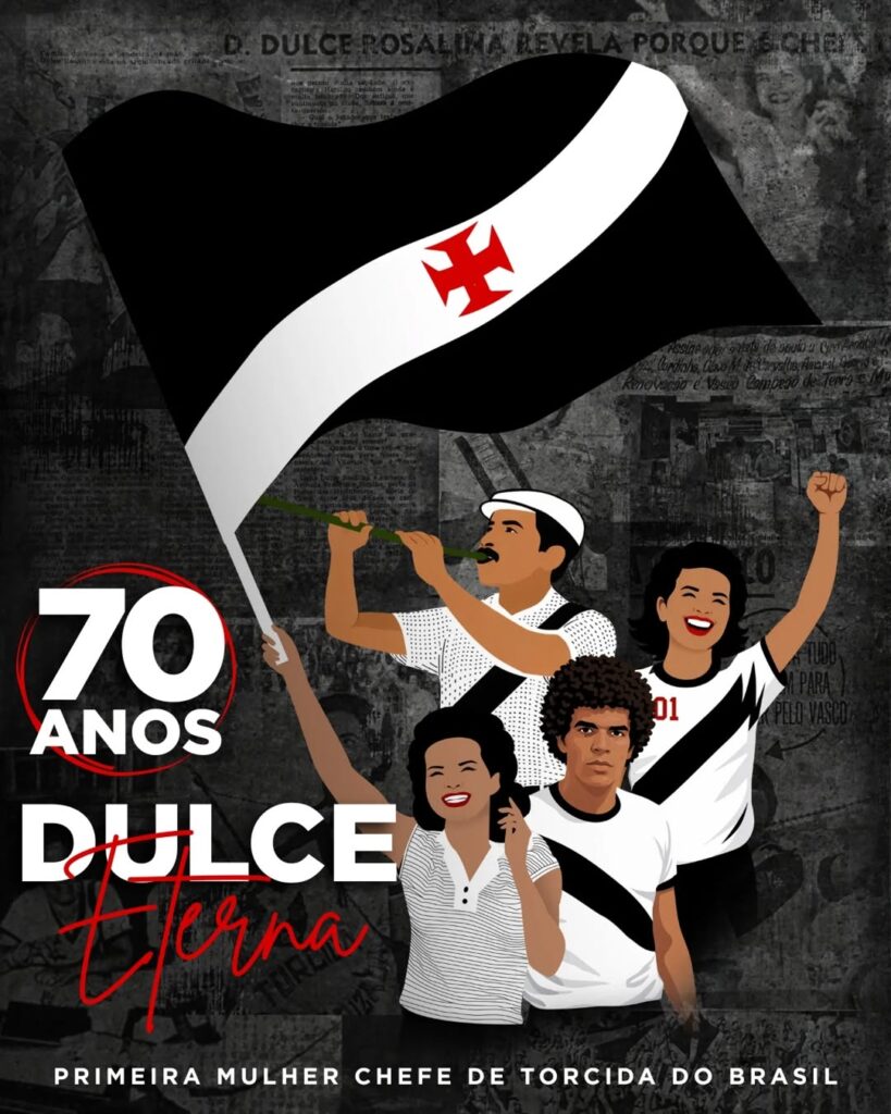 ha-70-anos,-dulce-rosalina-se-tornava-a-1a-mulher-a-chefiar-uma-torcida-organizada-no-brasil