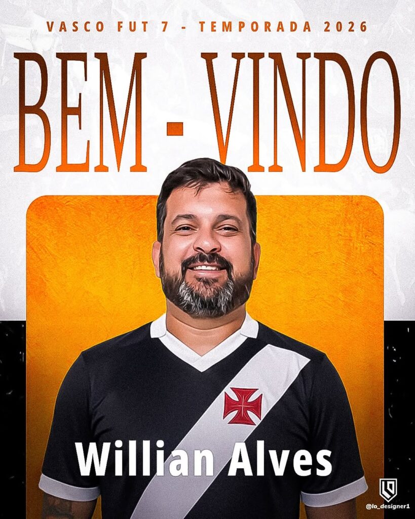 futebol-7:-william-brito-alves-e-o-novo-diretor-executivo-do-vasco