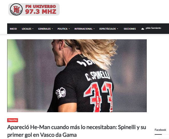 imprensa-sul-americana-repercute-primeiro-gol-de-spinelli-pelo-vasco