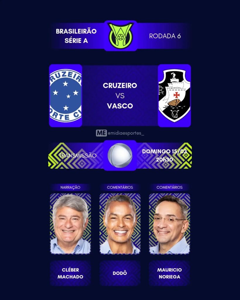 confira-os-profissionais-que-trabalharao-na-transmissao-de-cruzeiro-x-vasco
