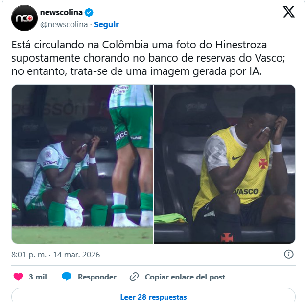 foto-manipulada-por-ia-com-marino-chorando-no-banco-do-vasco-causa-confusao-na-colombia