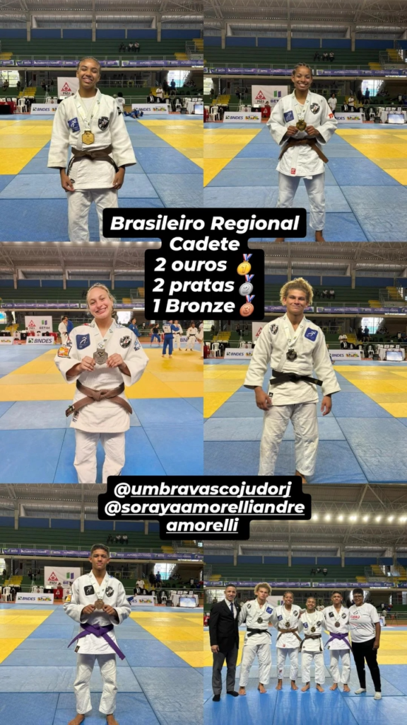 judo:-vascainos-conquistam-5-medalhas,-sendo-2-de-ouro,-no-brasileiro-regional-cadete-em-sao-luis