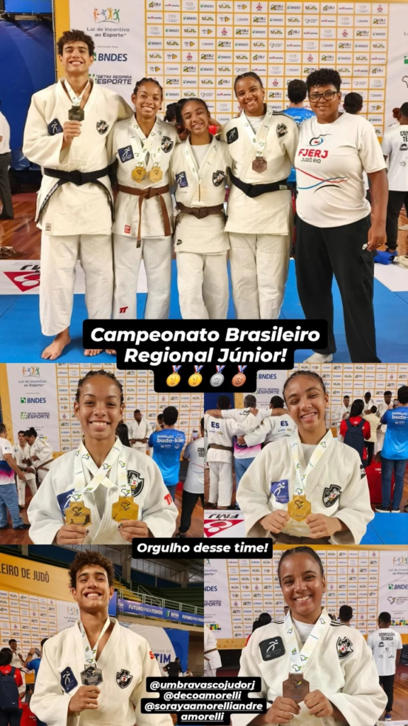 judo:-vascainos-conquistam-7-medalhas,-sendo-3-de-ouro,-no-brasileiro-regional-sub-13-e-junior