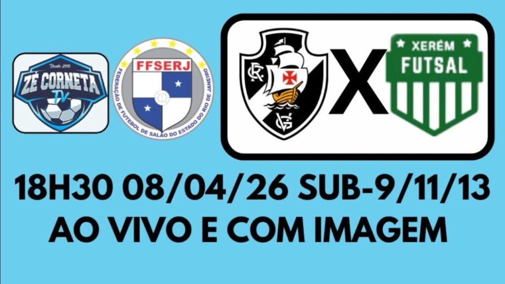 futsal-base:-assista-a-vasco-x-xerem,-pelos-cariocas-sub-09,-sub-11-e-sub-13
