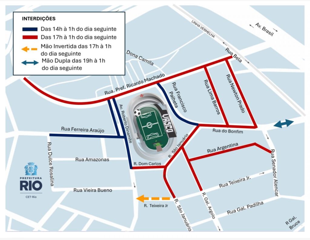 cet-rio-detalha-interdicoes-no-entorno-de-sao-januario-para-vasco-x-audax-italiano