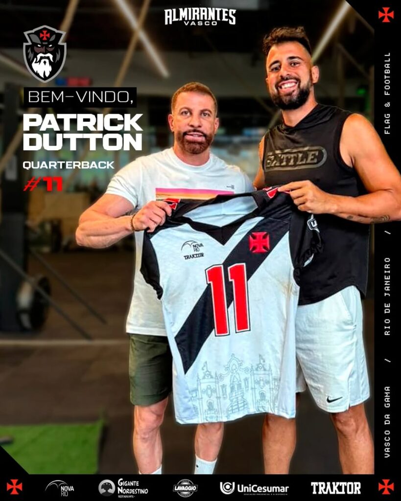 futebol-americano:-vasco-anuncia-o-quarterback-patrick-dutton