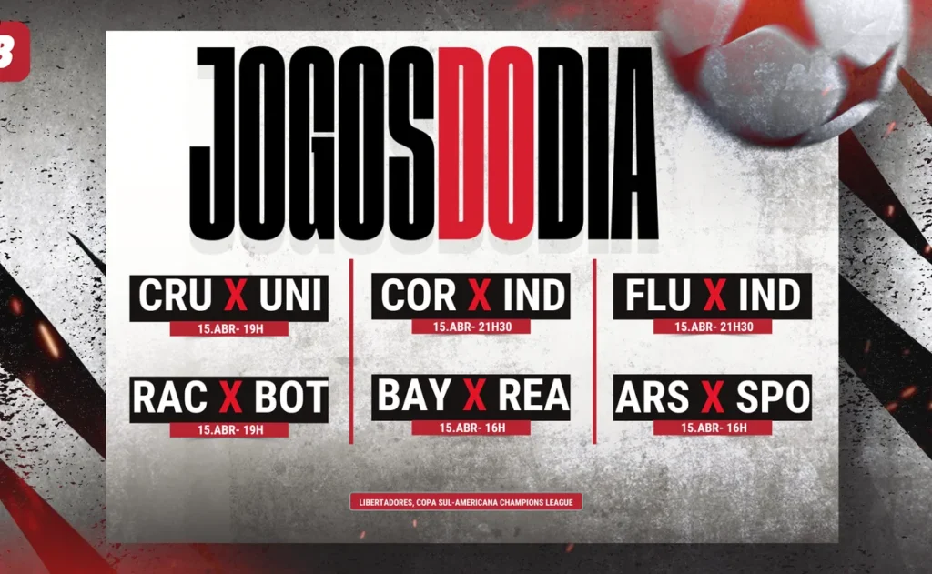 agenda-de-jogos-de-hoje-(15/04):-horarios-e-onde-assistir-futebol-ao-vivo