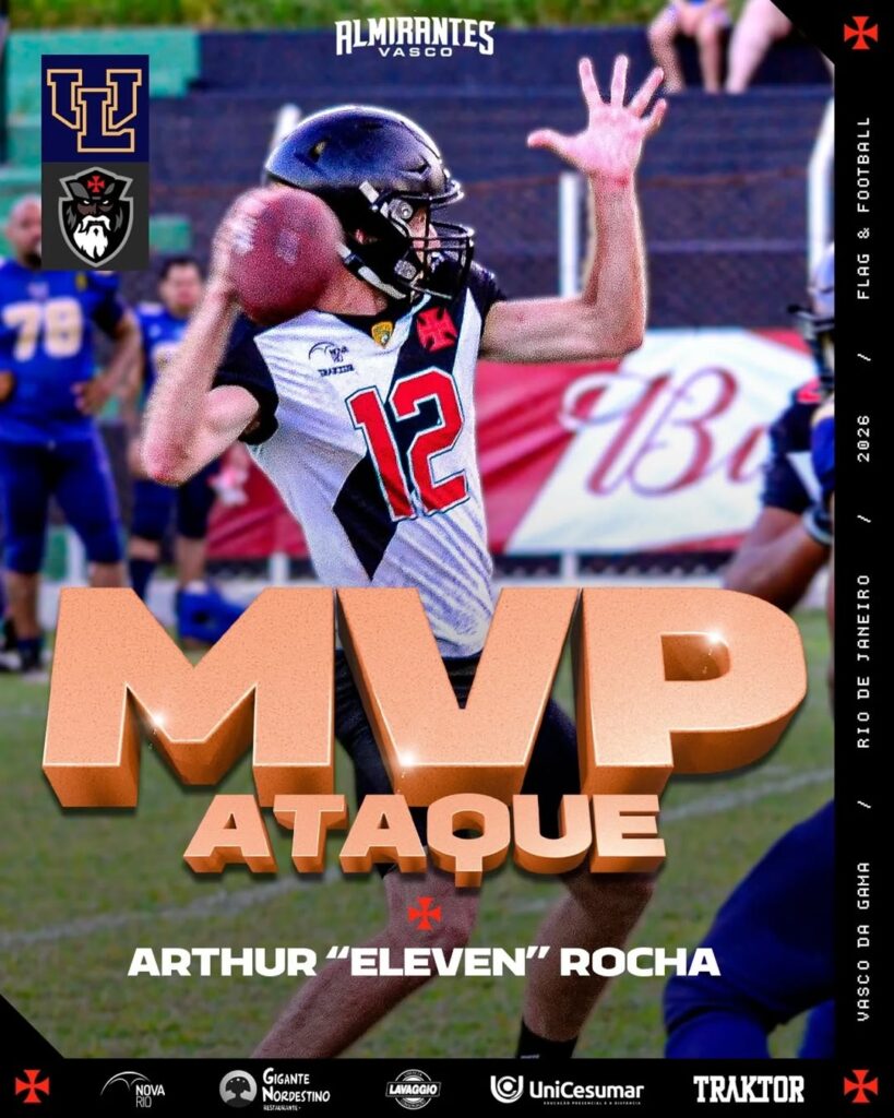 futebol-americano:-vasco-teve-os-mvps-de-ataque-e-de-defesa-na-vitoria-contra-o-uberlandia