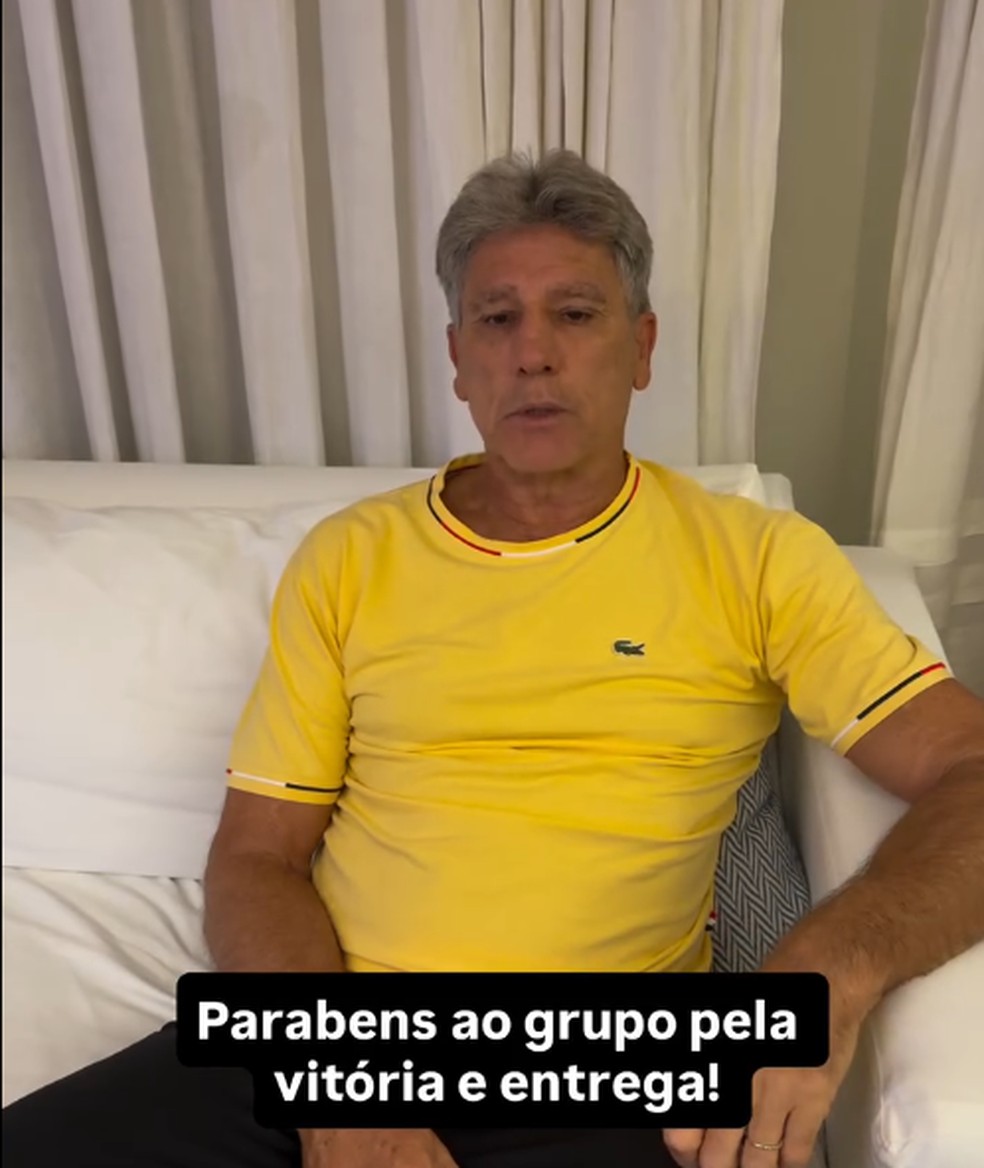 suspenso,-renato-gaucho-comemora-vitoria-do-vasco-sobre-o-olimpia;-veja-video