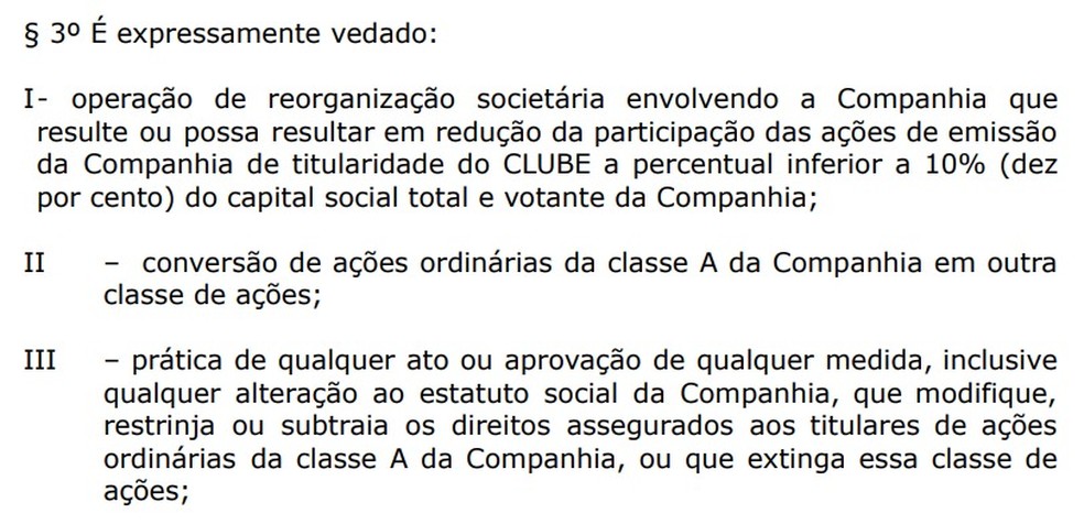 proposta-de-novo-estatuto-preve-venda-de-ate-90%-da-saf-e-remuneracao-a-presidente-e-vps