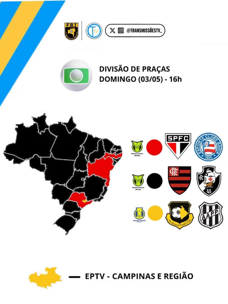 tv-globo-exibira-urubu-x-vasco-para-quase-todo-o-brasil;-veja-a-divisao-das-pracas