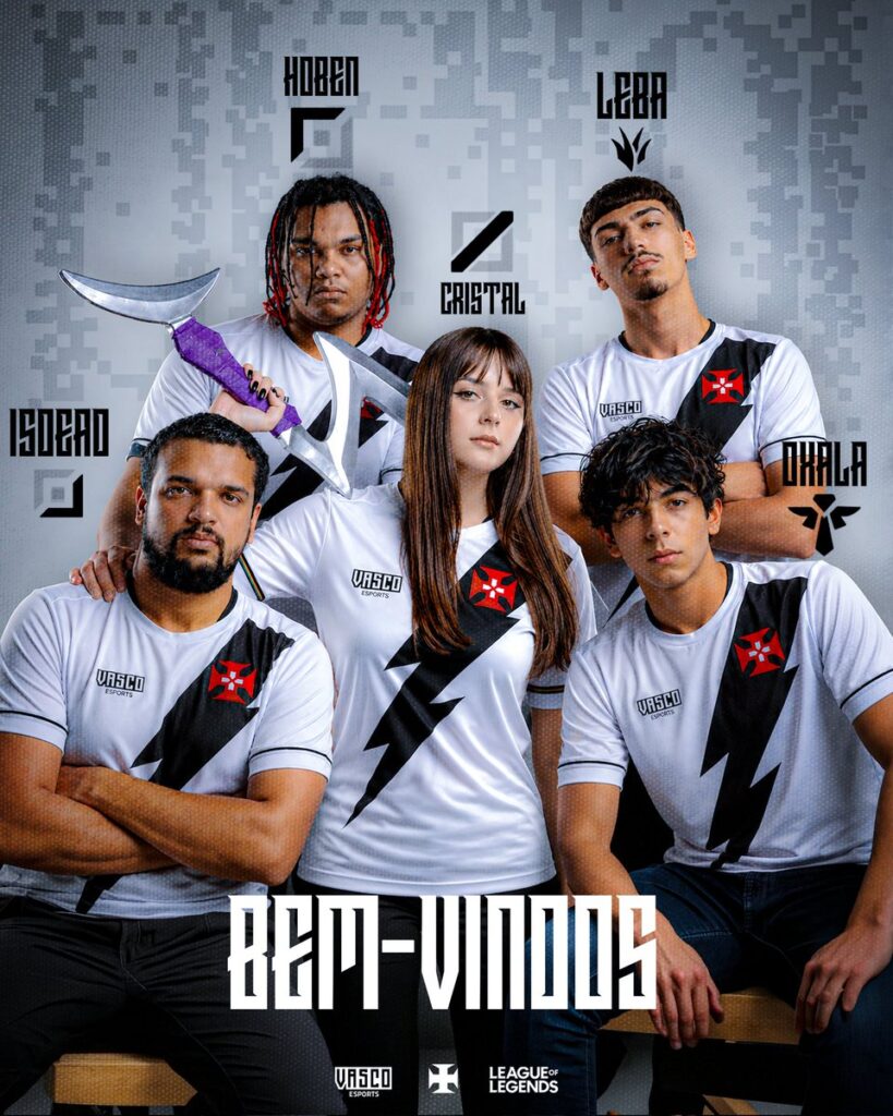 e-sports:-vasco-apresenta-sua-nova-line-de-league-of-legends