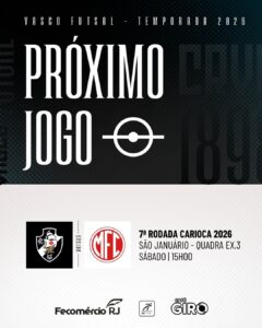 futsal:-vasco-enfrenta-o-macae-neste-sabado-as-15h-em-sao-januario-pelo-carioca
