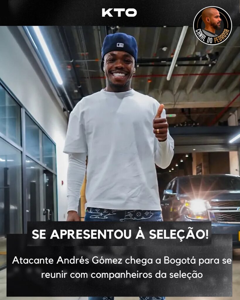 video-mostra-andres-gomez-chegando-para-se-apresentar-a-selecao-da-colombia;-veja