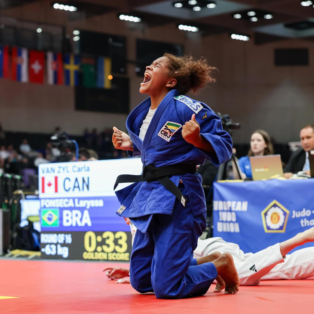 judo:-laryssa-fonseca-fica-em-5o-lugar-na-copa-europeia-junior-na-austria