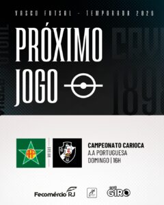futsal:-vasco-visita-a-portuguesa-pelo-carioca-neste-domingo-as-16h-com-youtube