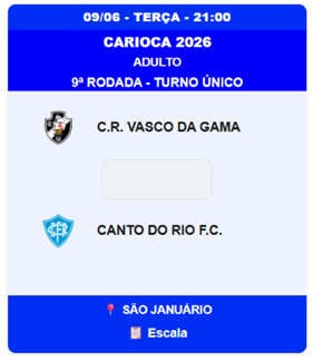futsal:-pelo-carioca,-vasco-enfrenta-o-canto-do-rio-nesta-3a-feira-as-21h-em-sao-januario
