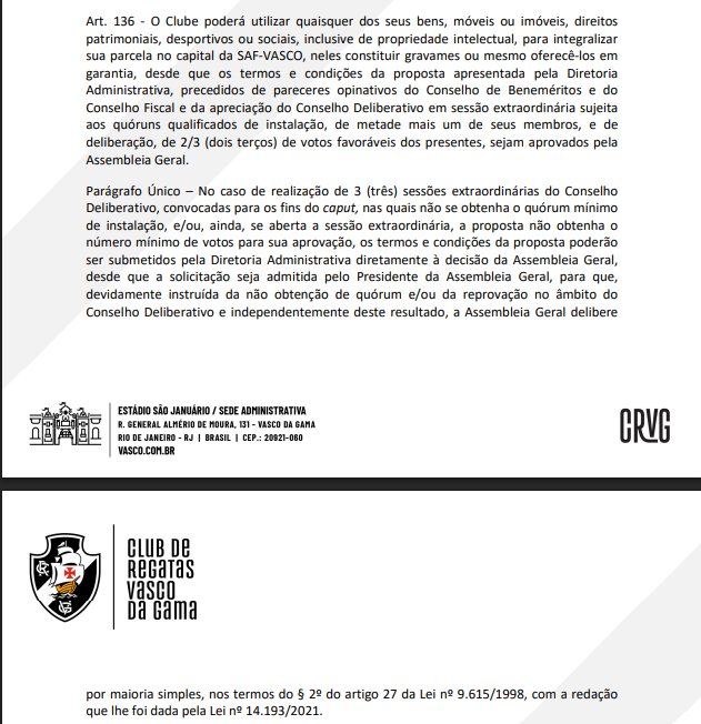 vasco-precisa-de-autorizacao-do-conselho-deliberativo-para-realizar-venda-das-acoes-da-saf