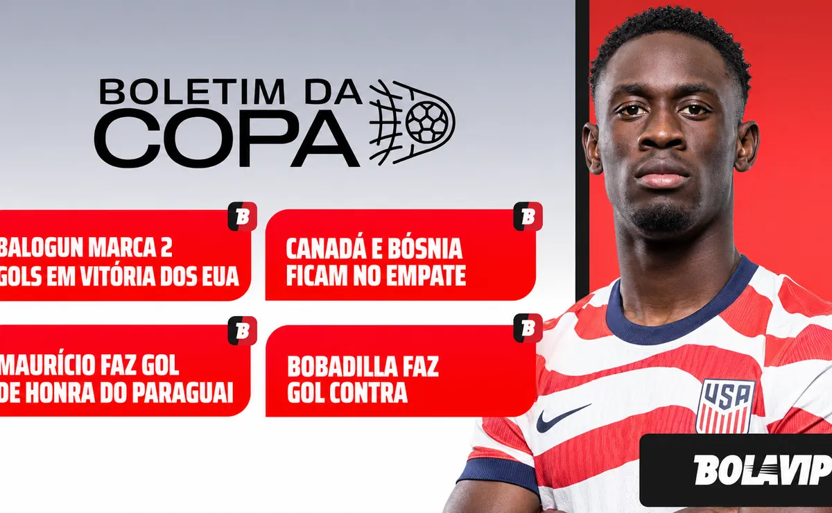estados-unidos-goleia-paraguai-e-canada-e-bosnia-empatam-pela-copa-do-mundo-2026;-veja-resumos