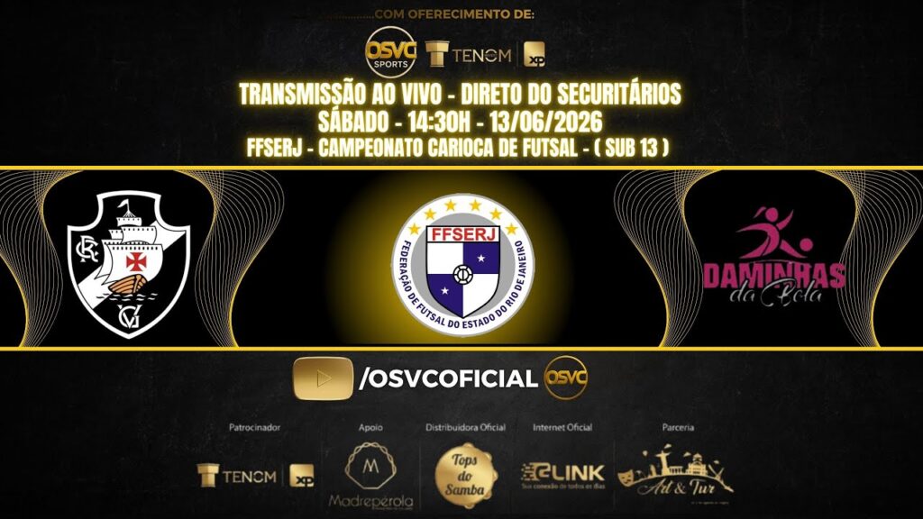 futsal-feminino-base:-assista-a-vasco-x-daminhas-da-bola,-pelo-carioca-sub-13