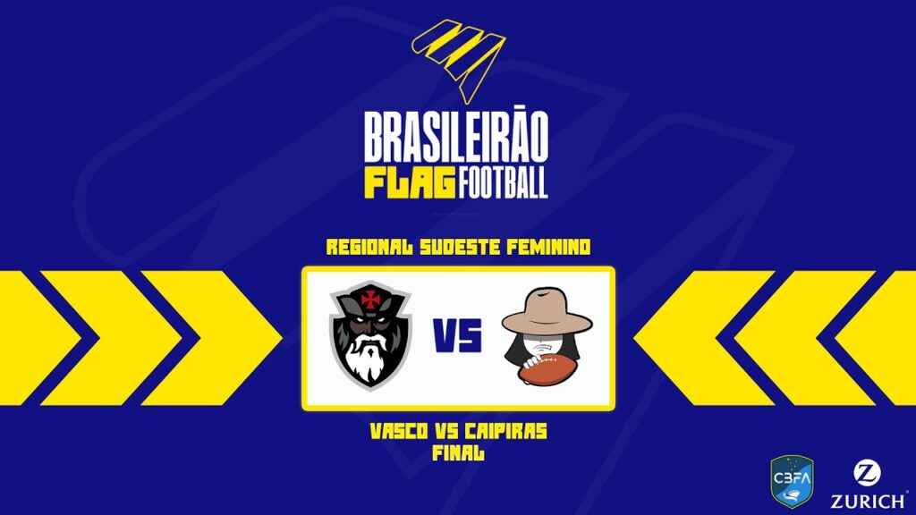 futebol-americano-feminino:-assista-a-vasco-x-caipiras,-final-do-regional-sudeste-de-flag