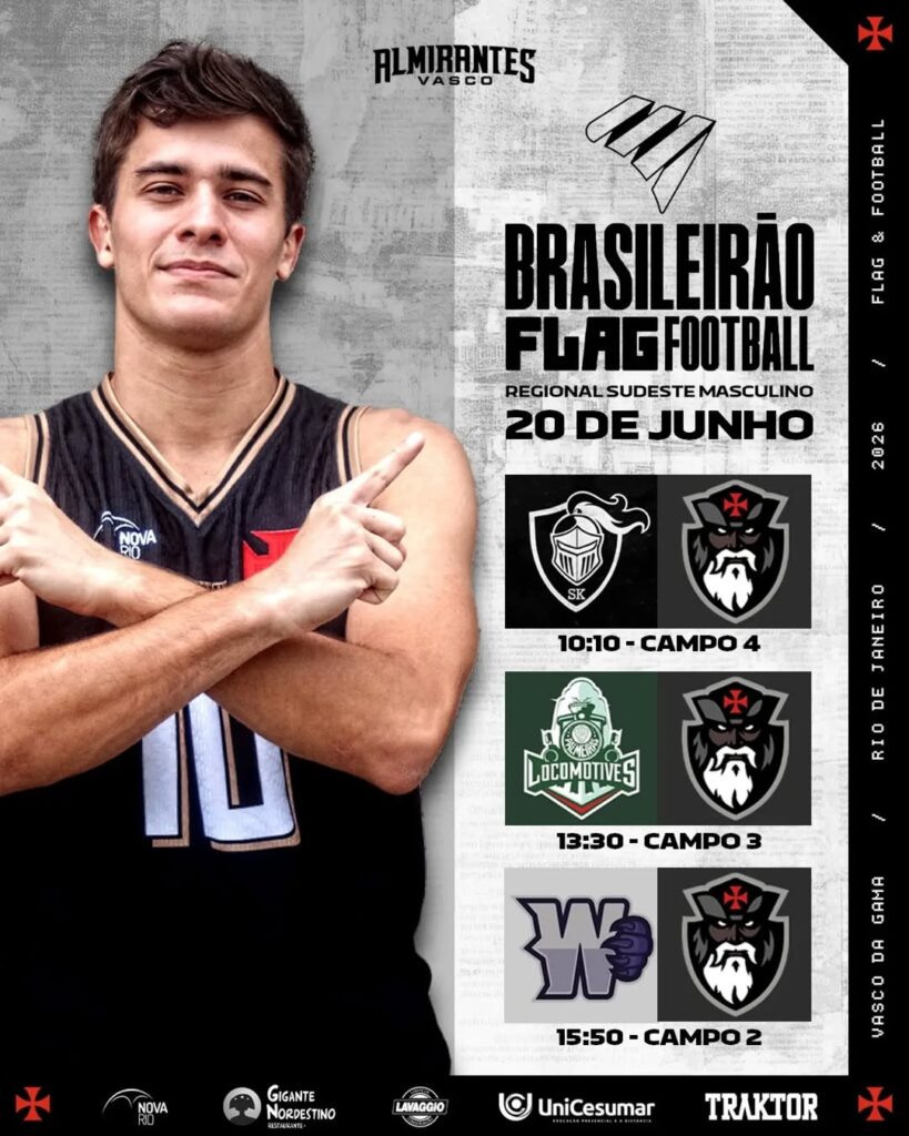 futebol-americano:-vasco-disputa-o-regional-sudeste-de-flag-a-partir-deste-sabado