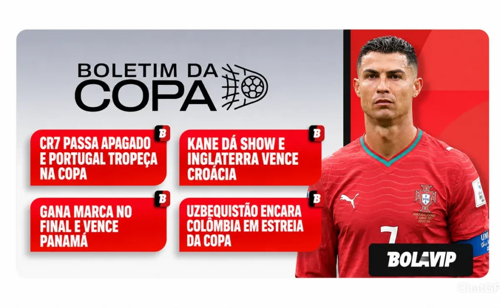 portugal-decepciona-em-estreia-e-kane-decide-para-inglaterra-na-copa-do-mundo;-veja-resumos
