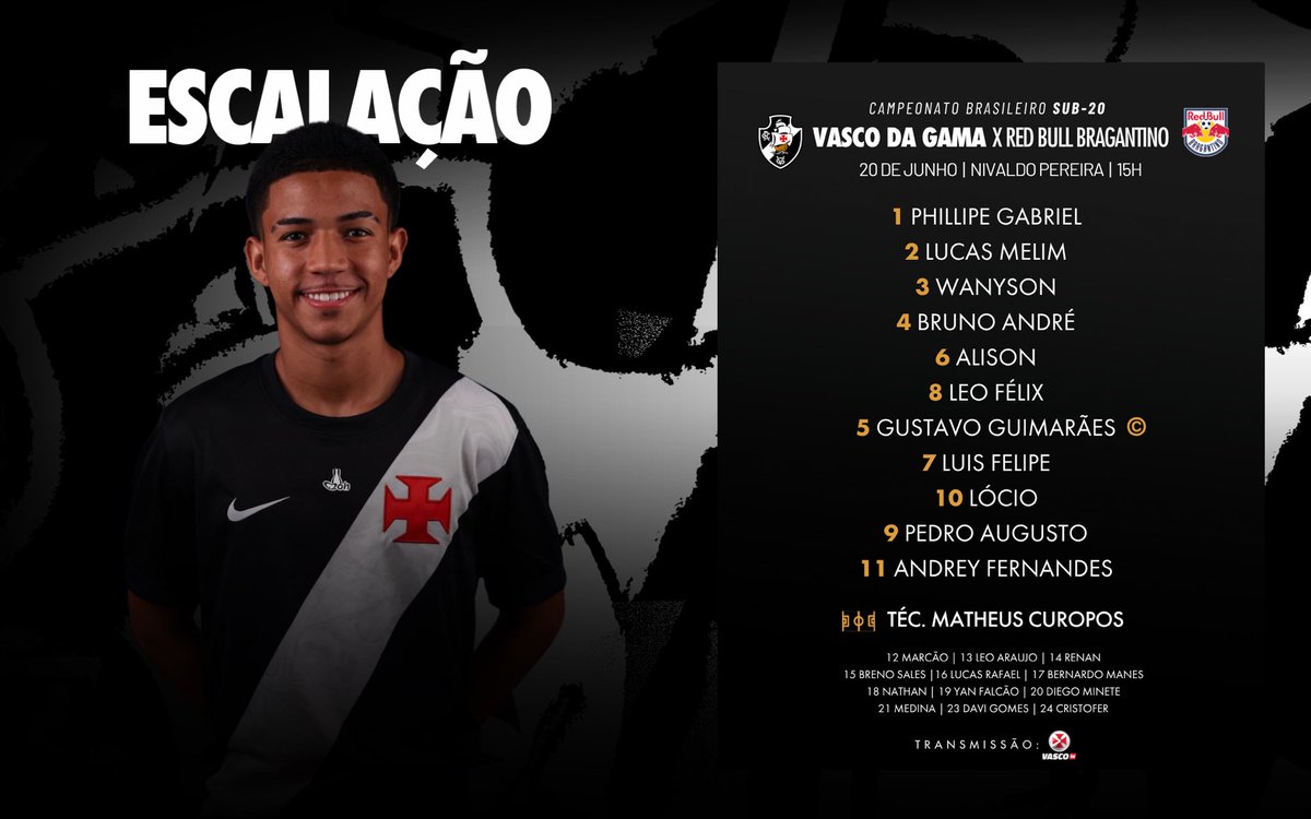 sub-20:-confira-a-escalacao-do-vasco-para-o-jogo-contra-o-red-bull-bragantino