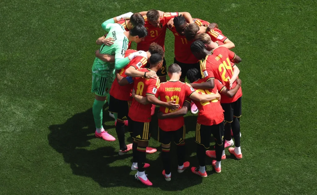 sem-doku,-belgica-tem-provavel-escalacao-com-forca-maxima-para-enfrentar-o-ira-na-copa