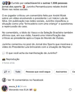 souza-e-juninho-pernambucano-‘tretam’-sobre-politica-nas-redes-sociais