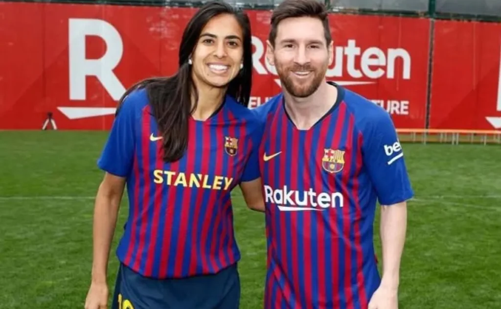 andressa-alves-relembra-convivencia-com-messi-e-destaca-apoio-ao-futebol-feminino-no-barcelona