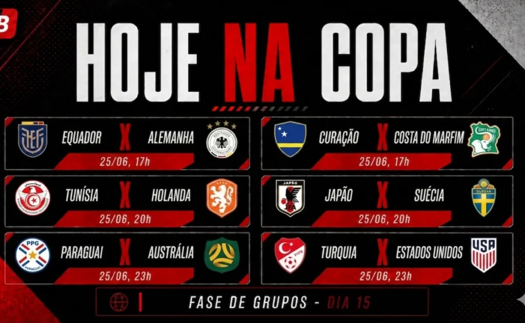 equador-x-alemanha-marcam-a-rodada-da-copa-do-mundo-2026;-veja-horarios-e-onde-assistir-ao-vivo