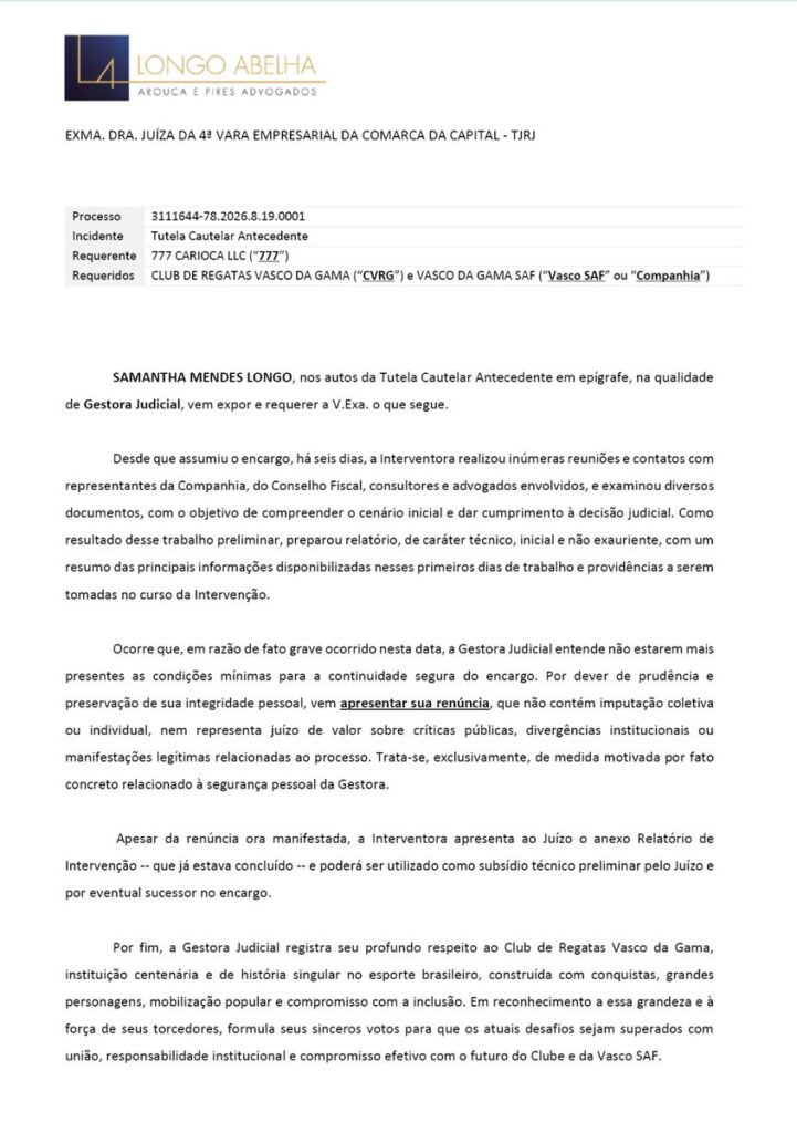 veja-a-integra-do-relatorio-feito-pela-interventora-samantha-longo-sobre-a-vasco-saf