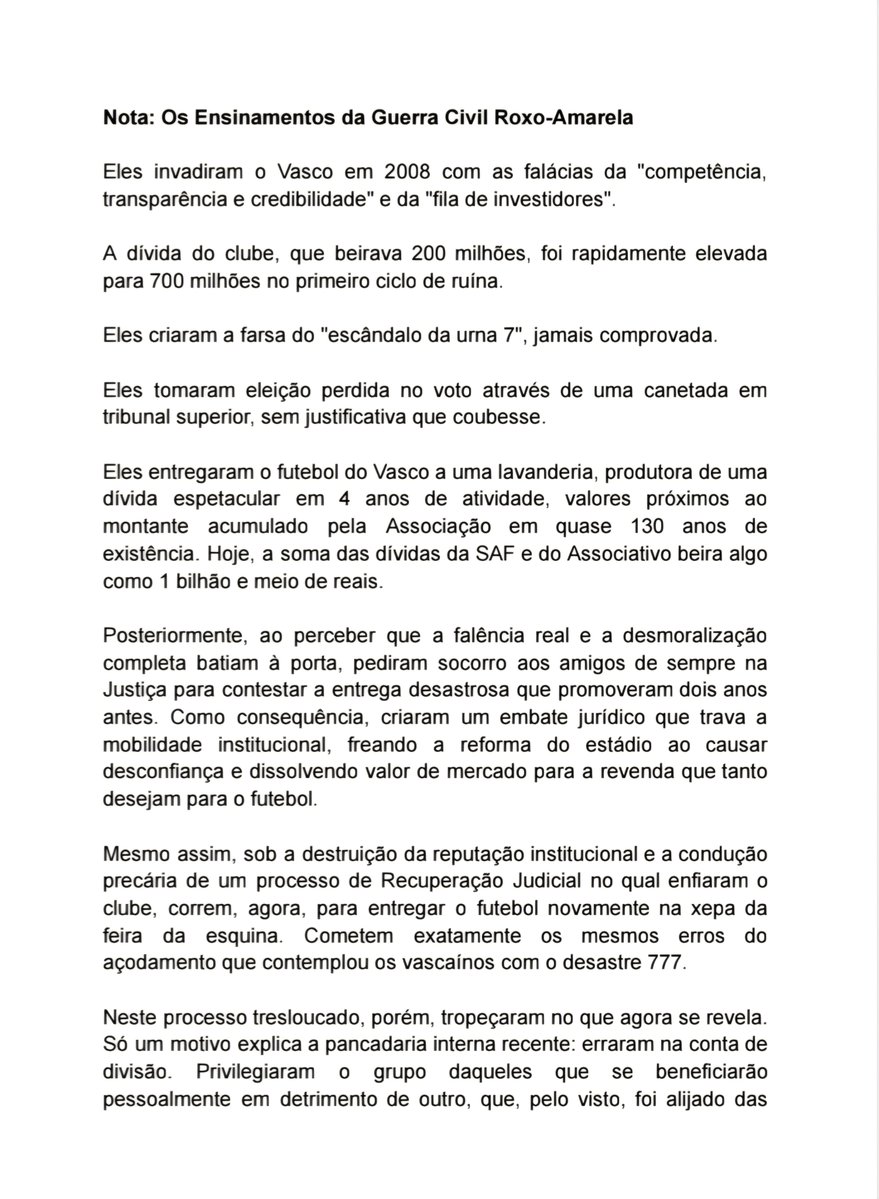 fuzarca-divulga-nota-sobre-o-momento-do-vasco