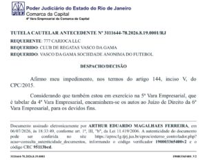 juiz-da-4a-vara-empresarial-se-declara-impedido-e-processo-da-saf-do-vasco-sera-redistribuido