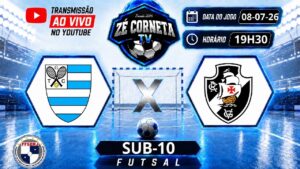 futsal-base:-assista-a-grajau-tenis-x-vasco,-jogo-de-ida-das-quartas-do-carioca-sub-10
