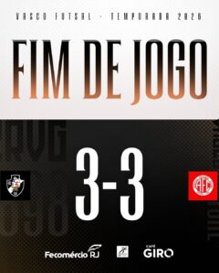 futsal:-vasco-empata-com-o-america-rn-por-3-a-3-pela-lnf-silver