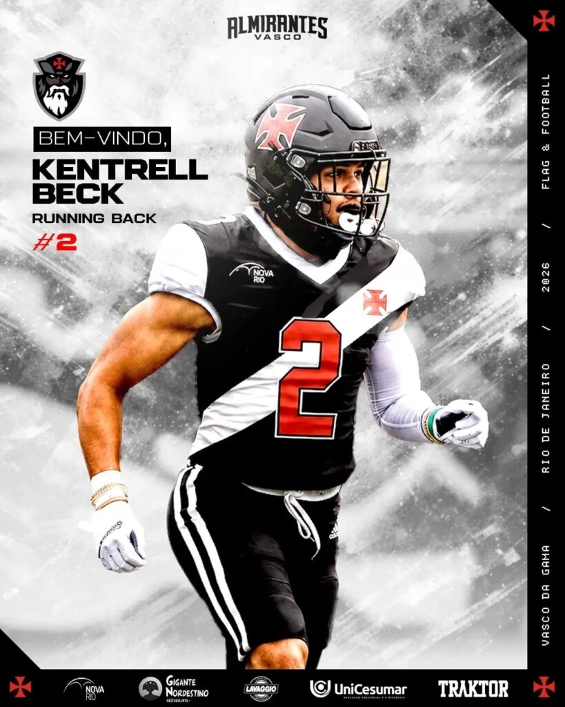 futebol-americano:-running-back-kentrell-beck-e-o-novo-reforco-do-vasco