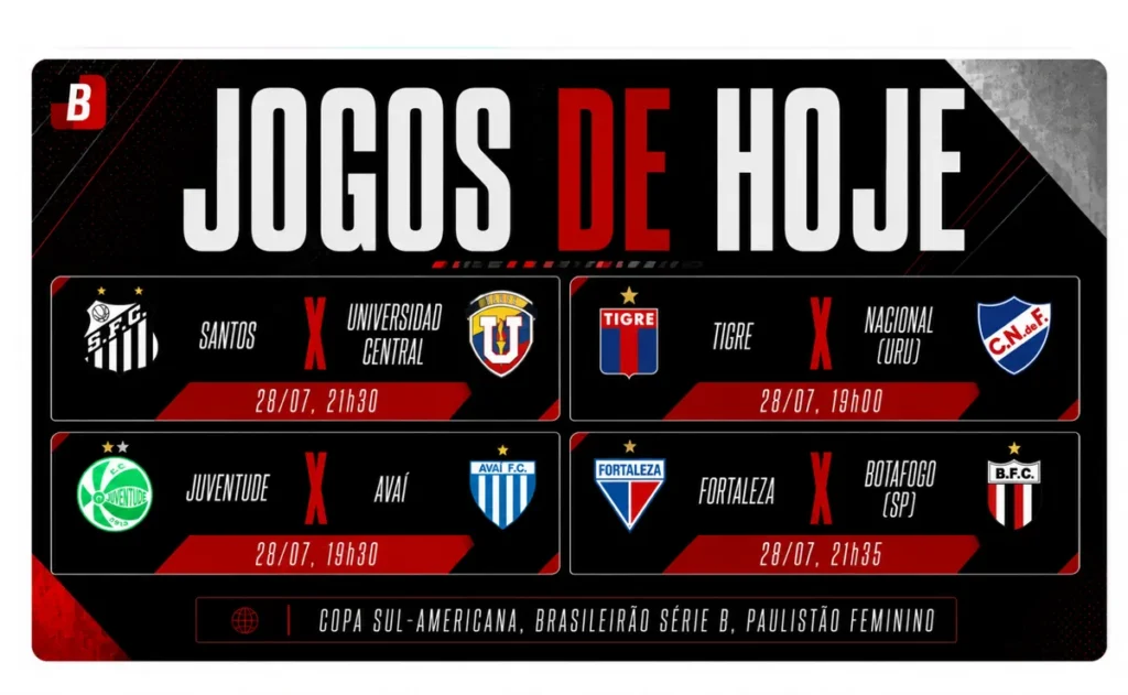 santos-entra-em-campo-nesta-terca-feira-(28);-veja-horarios-e-onde-assistir-ao-vivo