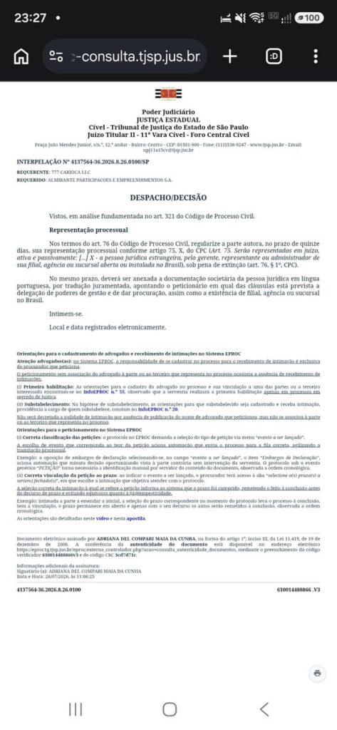 veja-decisao-da-justica-de-sp-que-pediu-regularizacao-processual-da-777