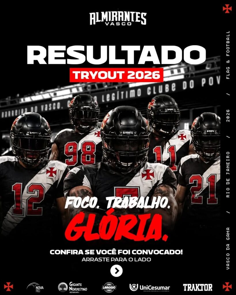 futebol-americano:-vasco-almirantes-divulga-resultados-do-tryout;-veja