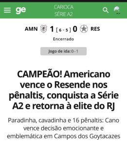 americano-vence-a-serie-a2-e-retorna-a-elite-do-futebol-carioca
