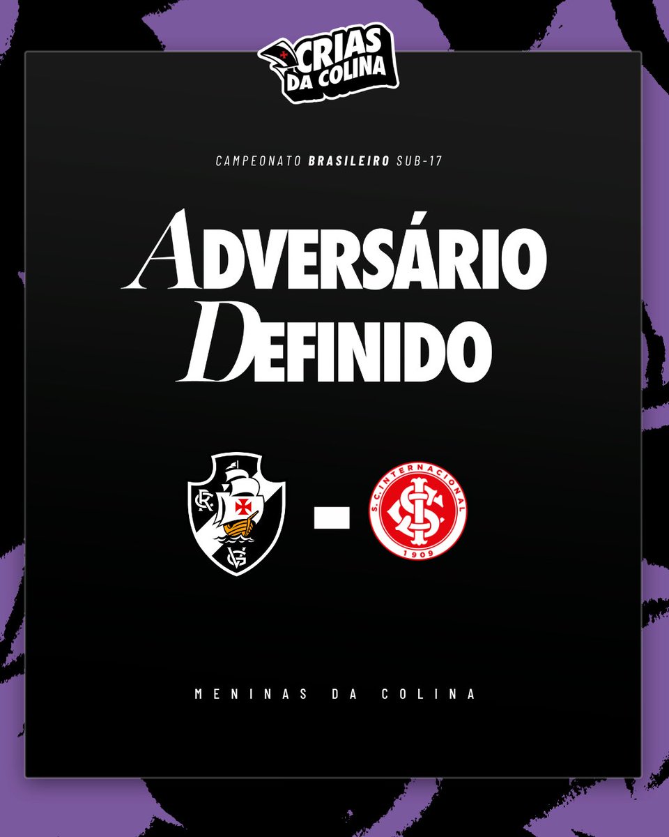 feminino-sub-17:-vasco-enfrenta-o-internacional-nesta-2a-feira-pela-semifinal-do-brasileiro