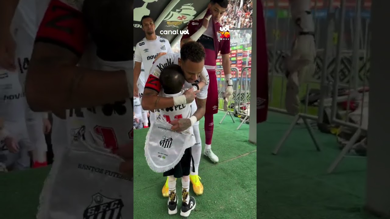 pequeno-gui-abracou-neymar-antes-de-vasco-x-santos-em-sao-januario;-veja-video