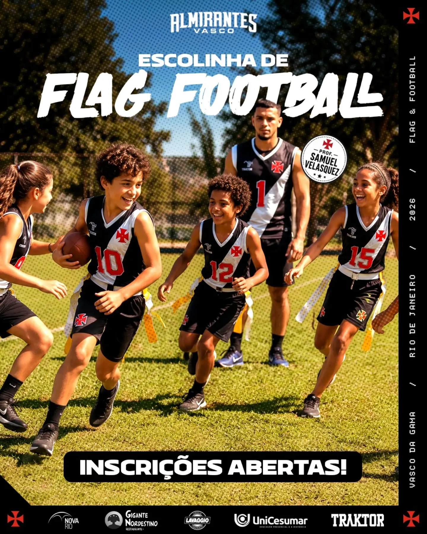 futebol-americano:-vasco-abre-inscricoes-para-escolinha-de-flag