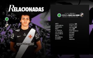 feminino:-confira-as-jogadoras-do-vasco-relacionadas-para-a-partida-contra-o-atletico-pi
