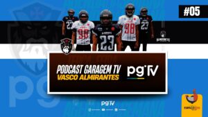 futebol-americano:-jogadores-do-vasco-participaram-do-podcast-garagem-tv;-veja-como-foi