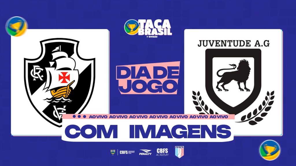 futsal:-assista-a-vasco-x-juventude-ag,-pela-taca-brasil