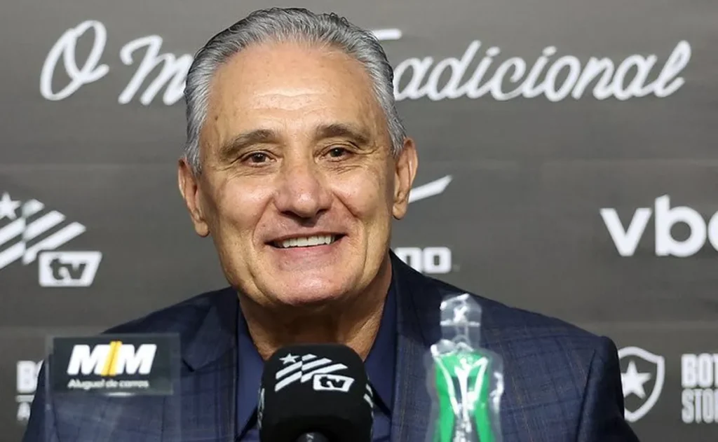 tite-e-regularizado-e-vai-comandar-o-botafogo-no-jogo-contra-o-mirassol
